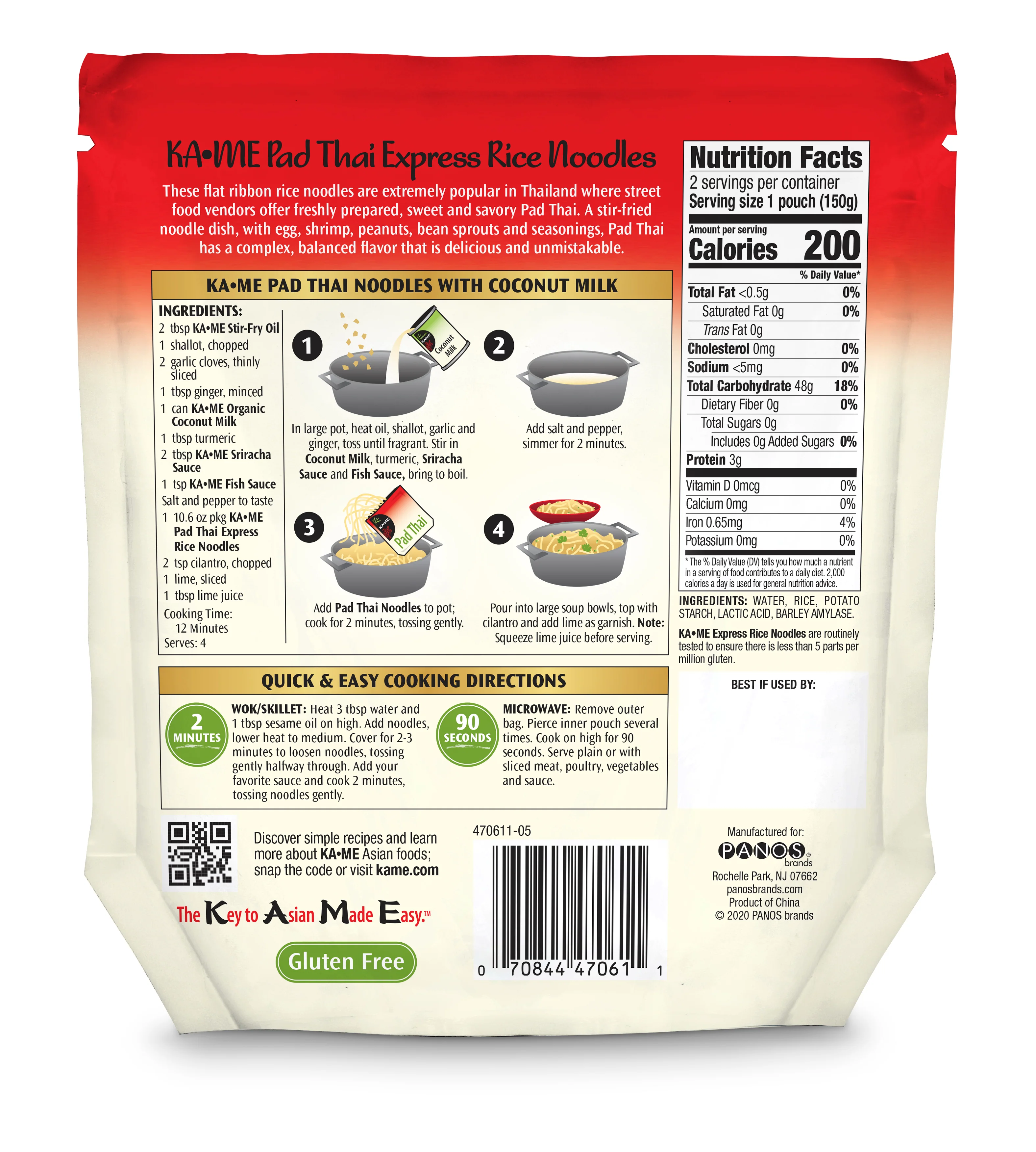 Pad Thai Express Rice Noodles - Image 3