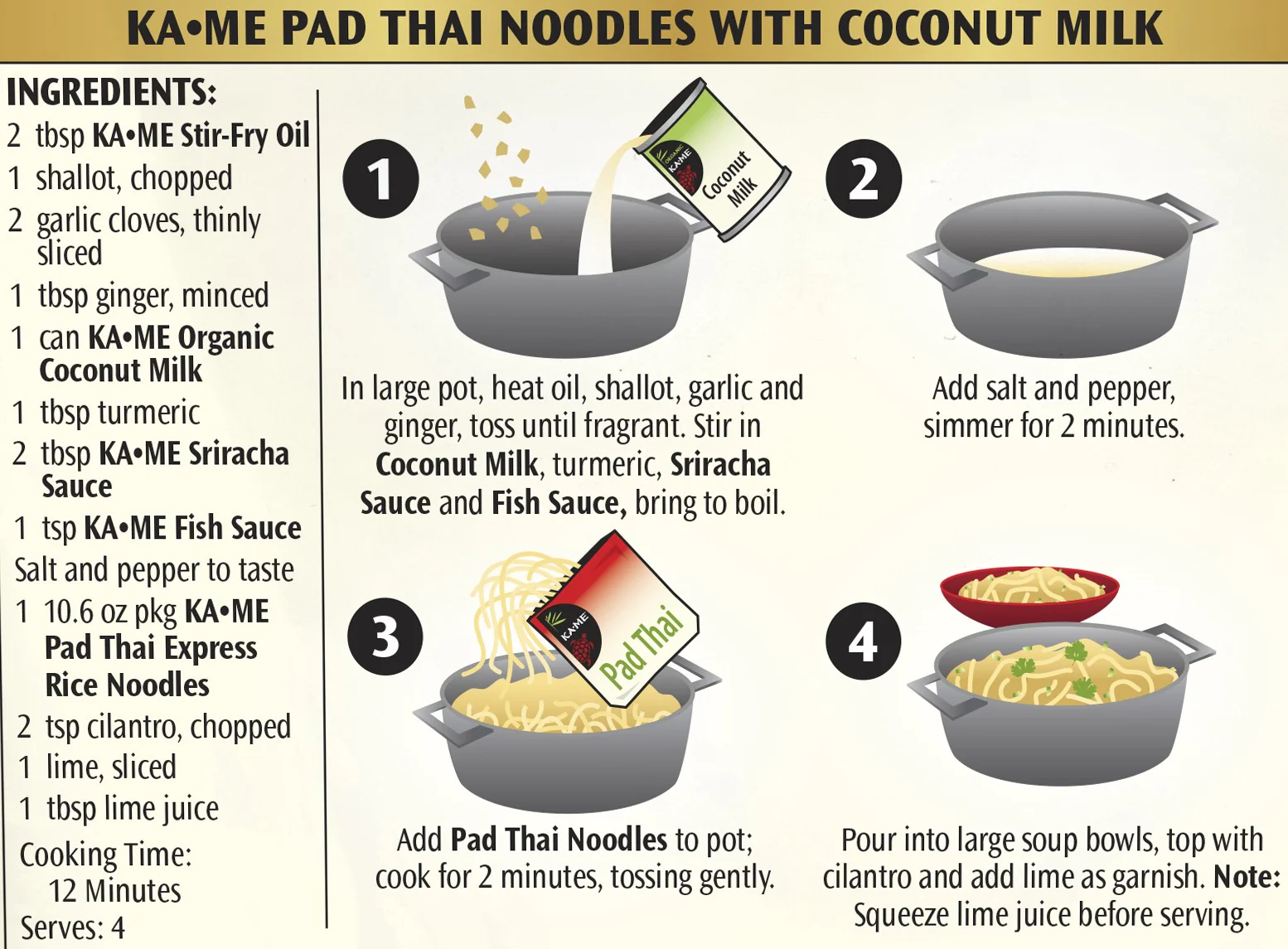 Pad Thai Express Rice Noodles - Image 4